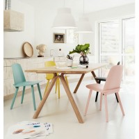 Muuto Style Nerd Chair In Solid Wood