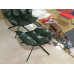 Muscle Fiberglass Recliner Chair Rice Husk Chair