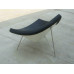 Coconut Chair In Pu Black Leather Coconut Chair In Pu Black Leather