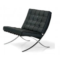 Barcelona Style Chair in Premium grade Full Grain Leather