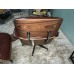 Coffee Brown Aniline Leather Classic Lounge Chair And Ottoman Of Taller Version With Tigerwood Coffee Brown Aniline Leather Classic Lounge Chair And Ottoman Of Taller Version With Tigerwood