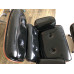 Black Aniline Leather Classic Lounge Chair And Ottoman Of Taller Version With Tigerwood Black Aniline Leather Classic Lounge Chair And Ottoman Of Taller Version With Tigerwood