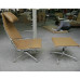 Reproduction Aluminum Group Executive Lounge Chair Group