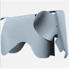 Elephant Lounge Chair In Grey Blue Elephant Lounge Chair In Grey Blue