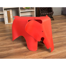 Elephant Lounge Chair In Red Elephant Lounge Chair In Red