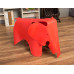 Elephant Lounge Chair In Red Elephant Lounge Chair In Red