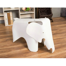 Elephant Lounge Chair In White Elephant Lounge Chair In White