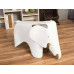 Elephant Lounge Chair In White Elephant Lounge Chair In White