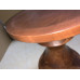 Reproduction Walnut Stool In Dark Walnut Color