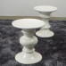 Reproduction Walnut Stool In White Color Reproduction Walnut Stool In White Color