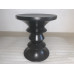 Reproduction Walnut Stool In Black Color Reproduction Walnut Stool In Black Color