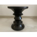 Reproduction Walnut Stool In Black Color Reproduction Walnut Stool In Black Color