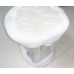 Reproduction Walnut Stool In Black Color Reproduction Walnut Stool In Black Color