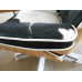 Classic Lounge Chair And Ottoman In PU Leather Classic Lounge Chair And Ottoman In PU Leather