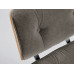 Classic Lounge Chair and Ottoman In Fabric Classic Lounge Chair and Ottoman In Fabric