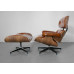 Classic Lounge Chair And Ottoman In Top Grain Leather Classic Lounge Chair And Ottoman In Top Grain Leather