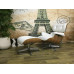 Maple Wood Classic Lounge Chair And Ottoman In White Italian Leather Maple Wood Classic Lounge Chair And Ottoman In White Italian Leather