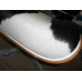 Classic Lounge Chair And Ottoman In Cowhide Leather