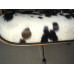 Classic Lounge Chair and Ottoman in Tri-Color Pony Skin Leather Classic Lounge Chair and Ottoman in Tri-Color Pony Skin Leather