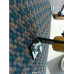 Dsw Reproduction Patchwork Fabric Padded Side Dining Chair