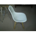 Dsw Reproduction Dining Side Chair Wooden Legs Base, Made In Fiber Glass