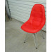Dsr Reproduction Leather Side Dining Chair With Button And Steel Legs Base Dsr Reproduction Leather Side Dining Chair With Button And Steel Legs Base