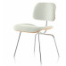 Reproduction DCM Plywood Dining Chair In PU Leather