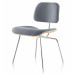 Reproduction DCM Plywood Dining Chair In Fabric