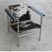 Le Corbusier Style Lc1 Sling Chair, Pony Skin Or Cowhide Le Corbusier Style Lc1 Sling Chair, Pony Skin Or Cowhide