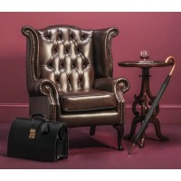 Chesterfield Wing Back Chair