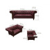 Single Chair Of Chesterfield Tufted Luxury Sofa In Aniline Leather Single Chair Of Chesterfield Tufted Luxury Sofa In Aniline Leather