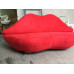Lip Lips Sofa 3 Seaters In Wooden Frame Version