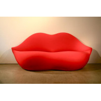 Bocca Style Lip Lips Sofa Of Sponge Version With Lips Ring