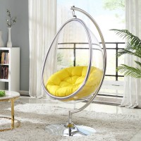 Bubble Chair In Pod Egg Style With Stand And Chain