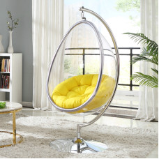 Bubble Chair In Pod Egg Style With Stand And Chain