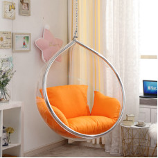 Hanging Bubble Chair In Rain Drop Style