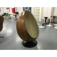 Pod Egg Chair In Wooden Shell Pod Egg Chair In Wooden Shell