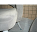 Saarinen Style Executive Chair In Gray Fabric