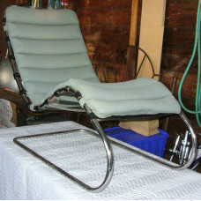 Mies Mr Chaise Lounge Chair Without Arms Style 2