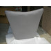 Hans J Wegner Style Wing Chair In Gray Fabric Hans J Wegner Style Wing Chair In Gray Fabric