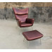 Hans J Wegner Style Wing Chair Made In Leather Hans J Wegner Style Wing Chair Made In Leather