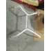 Hans J Wegner Style Wing Chair In White Leather Hans J Wegner Style Wing Chair In White Leather