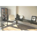 Hans Wegner Style Three Legged Shell Chair In White PU Leather