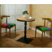 Hans Wegner Style Elbow Horn Chair In Steel Hans Wegner Style Elbow Horn Chair In Steel