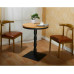 Hans Wegner Style Elbow Horn Chair In Steel Hans Wegner Style Elbow Horn Chair In Steel