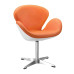 Swan Chair With Fiberglass Shell