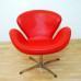 Swan Chair In PU Leather