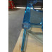 Ghost Chair With Arms In Transparent Blue Color