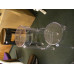 Style Ghost Bar Stool,Small Size In Transparent Clear Color