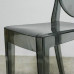 Ghost Chair Without Arm In Transparent Black